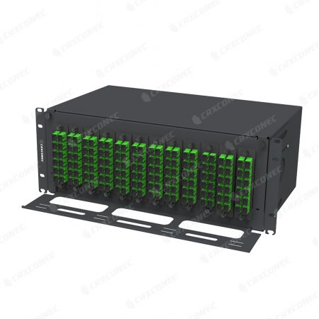 Büyük Delik Destek Çubuğu MF Serisi ile 4U Kaset Fiber Paneli - Yüksek yoğunluklu dağıtımda kullanılan 4U Kaset Tipi Fiber Paneli
